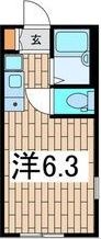 アニエス桜ケ丘の間取り画像