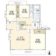 さがみ野さくら1号棟（0006015）の間取り画像