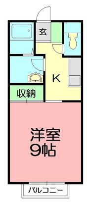 フジパークスの間取り画像