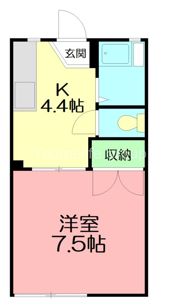 ハイツエトワールの間取り画像
