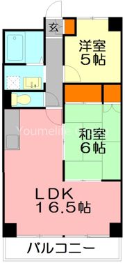 プラザ御殿の間取り画像