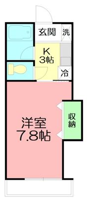 スクエアコートの間取り画像