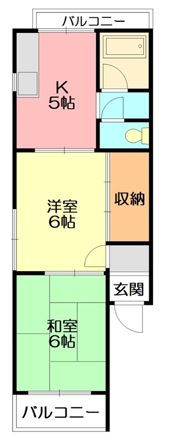 ネオプラザ平塚の間取り画像