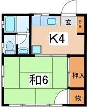 ハイツRoRoの間取り画像