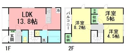グランポタジェAの間取り画像