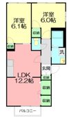 シャトル鳴瀬の間取り画像