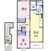 ア・ラ・モードCの間取り画像