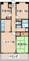 センターヒルズ21壱番館の間取り画像