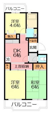 クレサンテームの間取り画像
