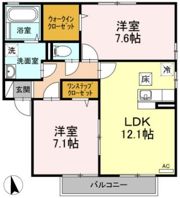 パルIIの間取り画像