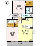 グランレーヴ Dの間取り画像