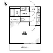 アムール IYAMAIIの間取り画像