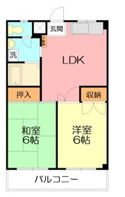 メイプルIIIの間取り画像