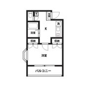 ルフィーノ妻田の間取り画像