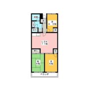 ベルドミール小田原の間取り画像