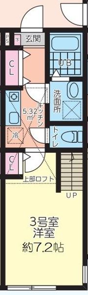 HaleLuana厚木関口の間取り画像