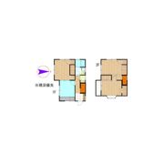 原田貸家の間取り画像