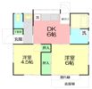 山崎貸家の間取り画像