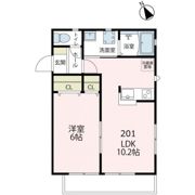 サウザンクレインの間取り画像