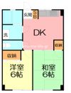 曽我マンションの間取り画像