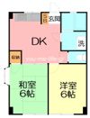 曽我マンションの間取り画像