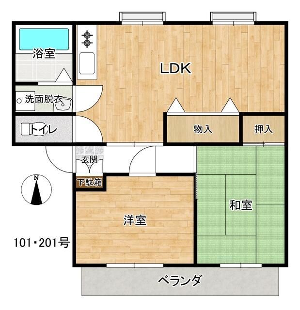 間取図