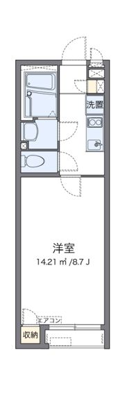クレイノヒルサイド戸塚の間取り画像
