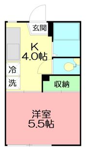コリーナグラティス湘南A棟の間取り画像