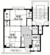 ビレッジハウス愛川3号棟の間取り画像