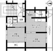 ビレッジハウス下島第二1号棟の間取り画像