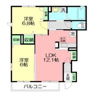 サングレイスの間取り画像