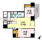 K.H.Mビルの間取り画像