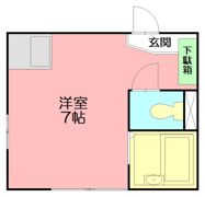 湘南サーファーズの間取り画像