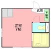 湘南サーファーズの間取り画像