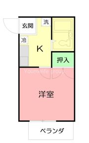 平塚ハイツAの間取り画像