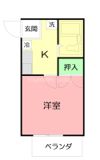平塚ハイツAの間取り画像