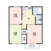ハイツファインの間取り画像