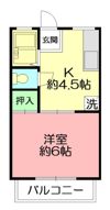 シティハイム鶴巻壱番館の間取り画像