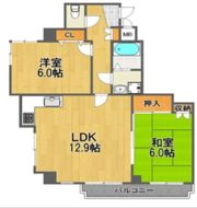 プラーズ追分の間取り画像