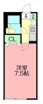 ペルソンヌ下依知の間取り画像