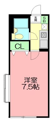 ペルソンヌ下依知の間取り画像