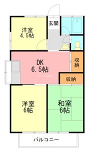 サンハイツ岩本の間取り画像