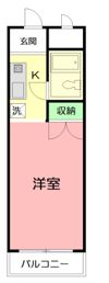 コンドミニアム小田急相模原の間取り画像