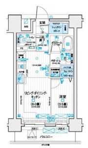 デュオステージ海老名IIの間取り画像