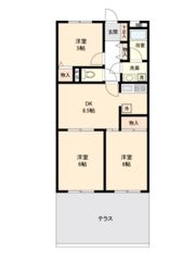 茅ヶ崎ダイカンプラザの間取り画像