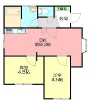 大磯高麗ハウスの間取り画像