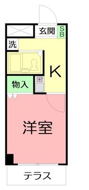 グレース・平塚の間取り画像
