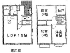 レイクヒルの間取り画像