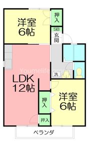 コーポ泉の間取り画像