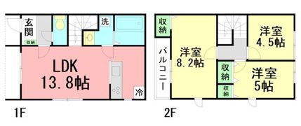 グランポタジェAの間取り画像